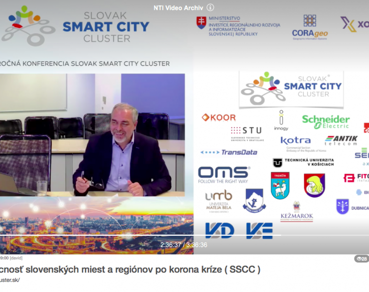 4. konferencia SSCC  „SMART CITY online 2020“